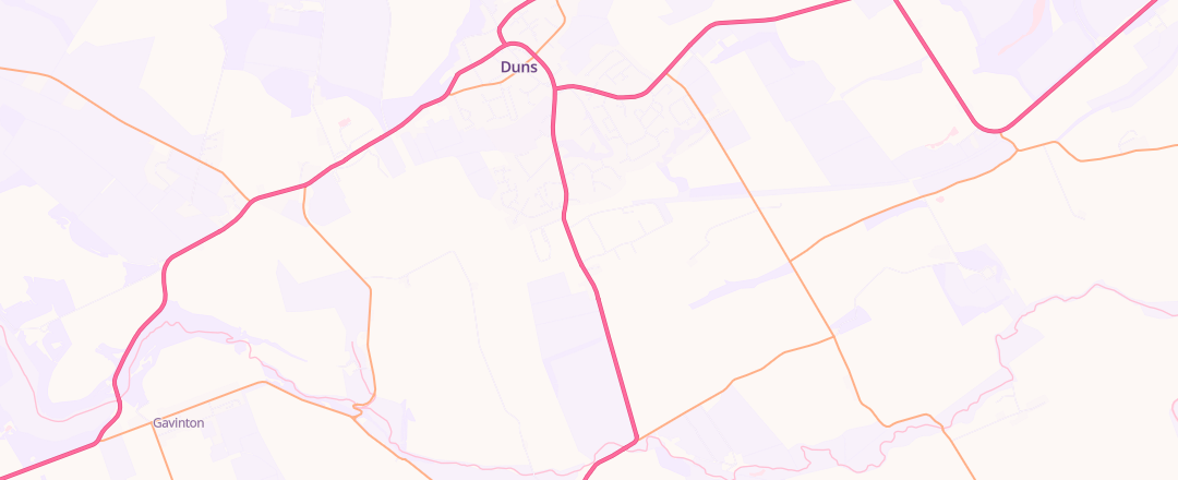 Map showing J E Douglas And Sons, Duns