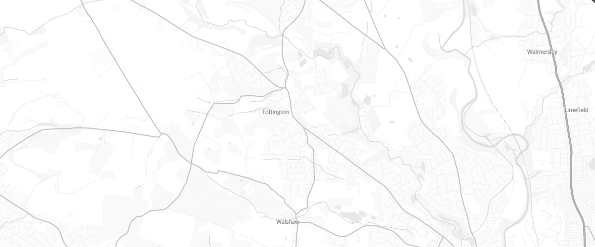 Map showing the location of Gem Tottington