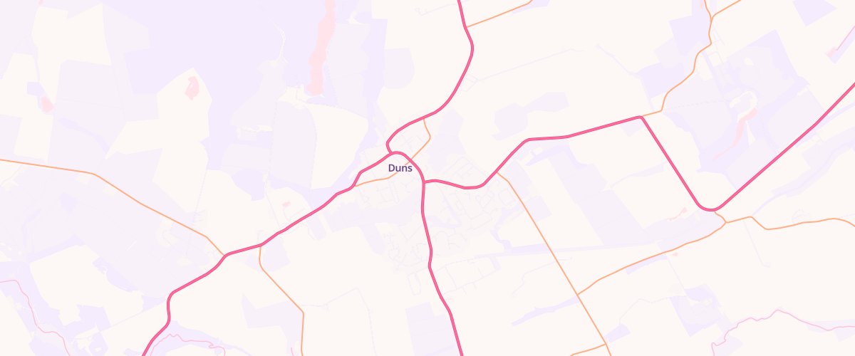 Map showing the location of J Aitchison Duns Ltd