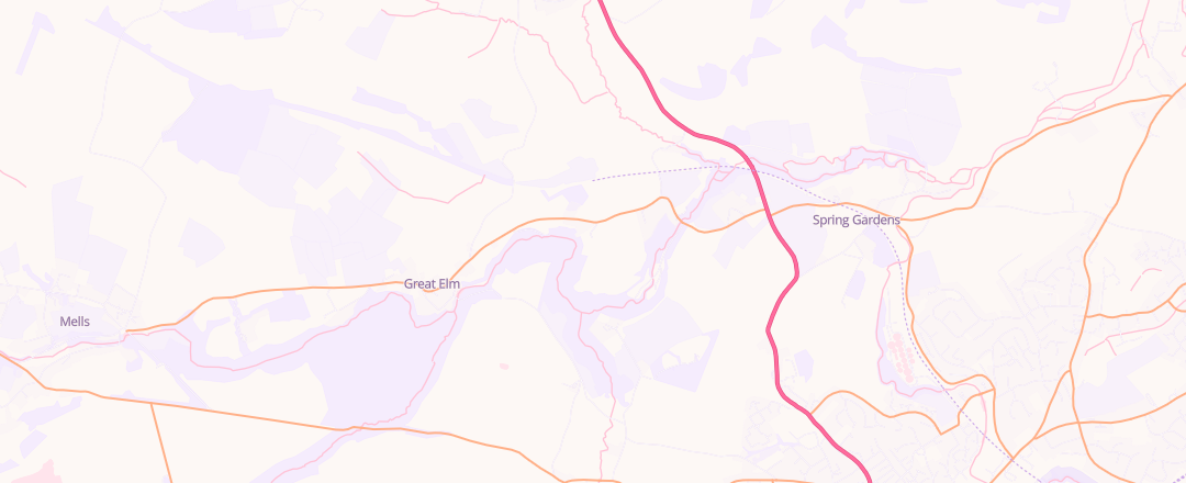 Map showing D H Truck Servicing, Frome