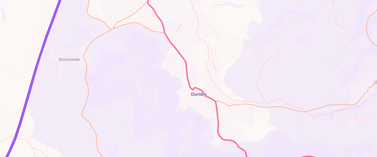 Map showing the location of Wild Goose Garage