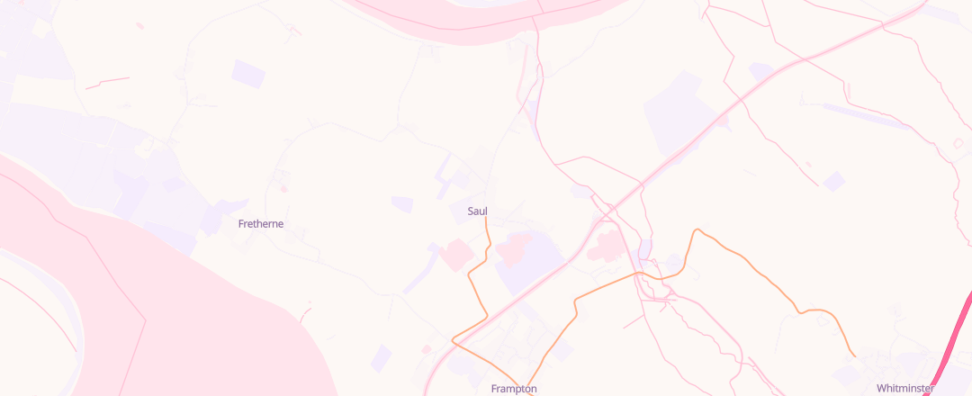 Map showing Silvey Brothers Limited, Gloucester