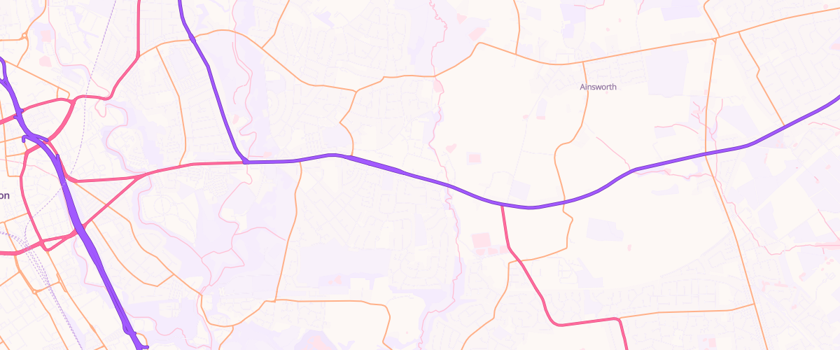 Map showing the location of Mfg Meadow