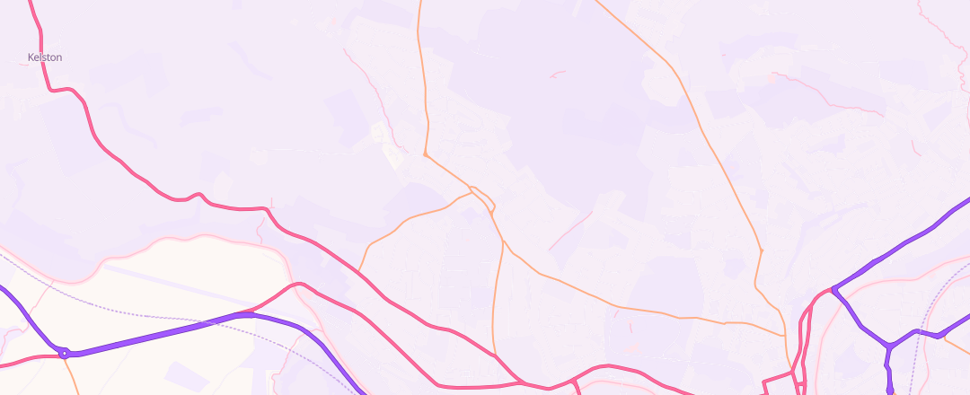 Map showing Weston Garages, Bath
