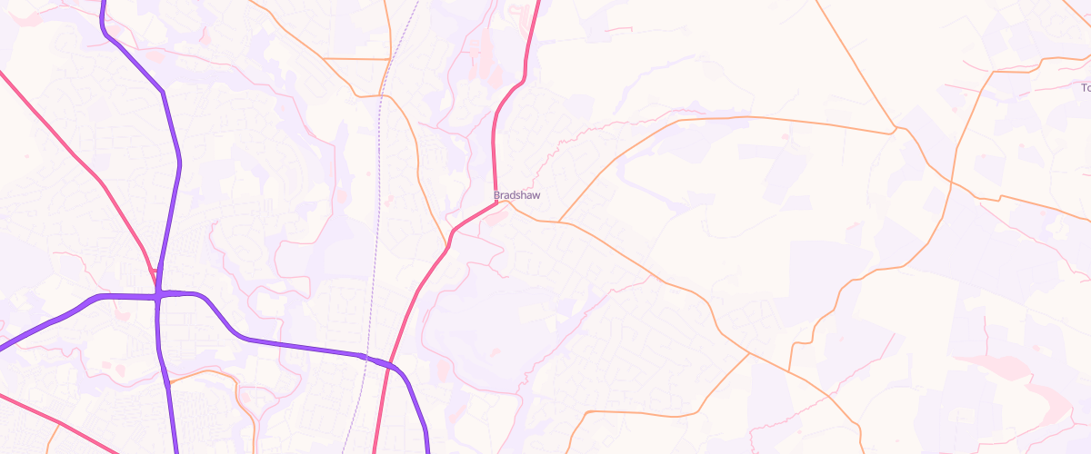 Map showing the location of Mfg Morrisons Harwood