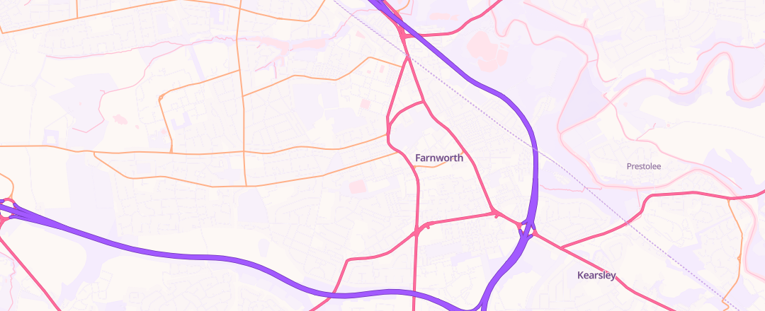 Map showing P S Autos, Bolton