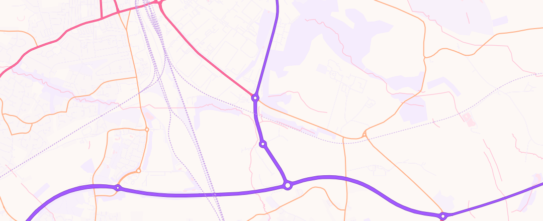 Map showing Barlow Motors Skoda, Crewe
