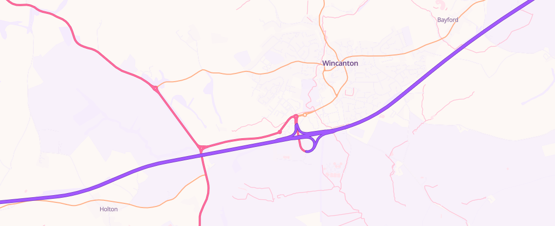 Map showing F J Chalke Ltd, Wincanton