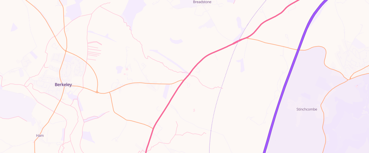 Map showing the location of Berkeley Service Station Limited