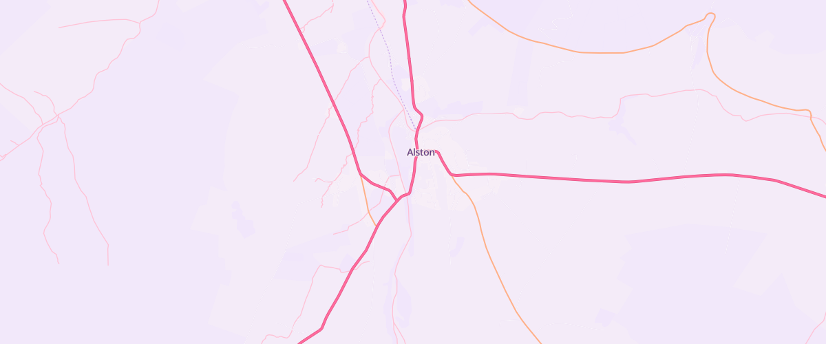 Map showing the location of Gem Alston