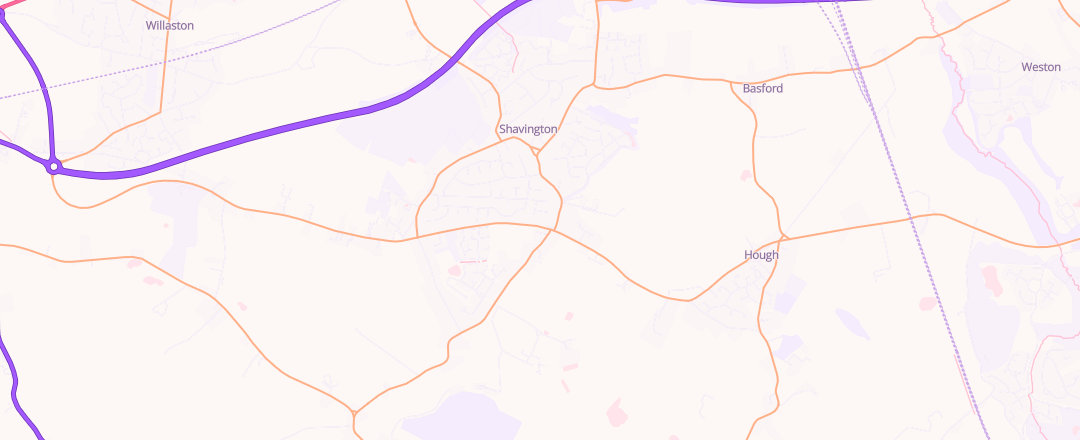 Map showing Abp Motorsport Ltd, Crewe