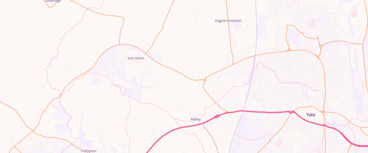 Map showing the location of Tgc Iron Acton