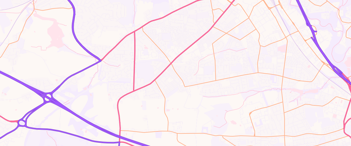 Map showing the location of Gem Tottington