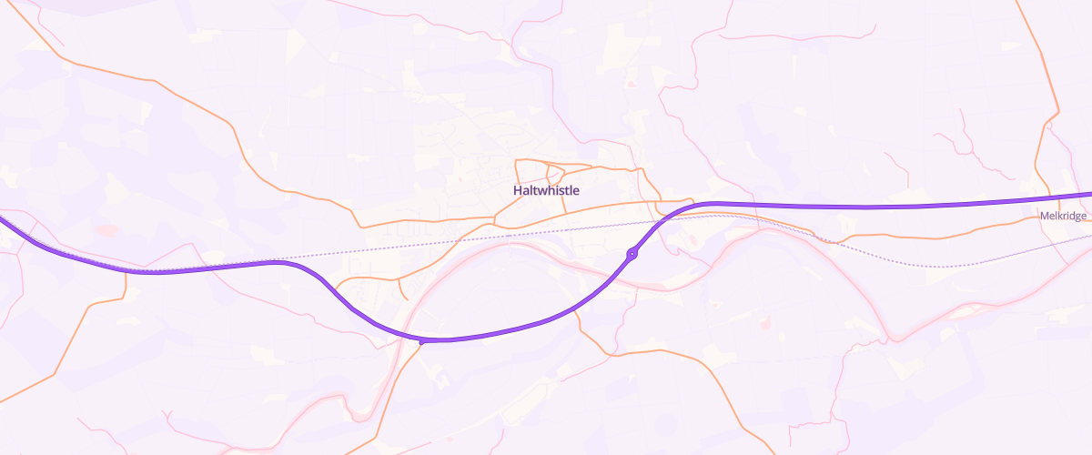 Map showing the location of Edens Lawn Service Station