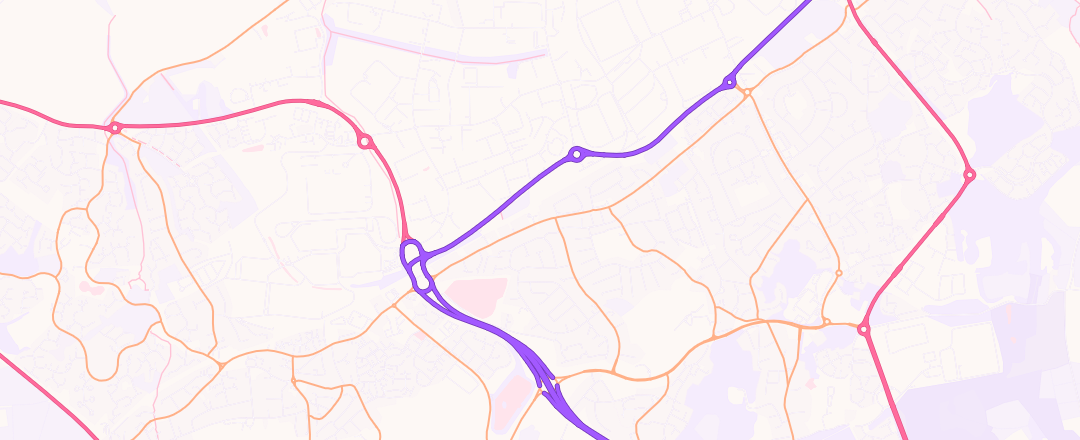 Map showing T J Vickers And Sons Limited, Telford