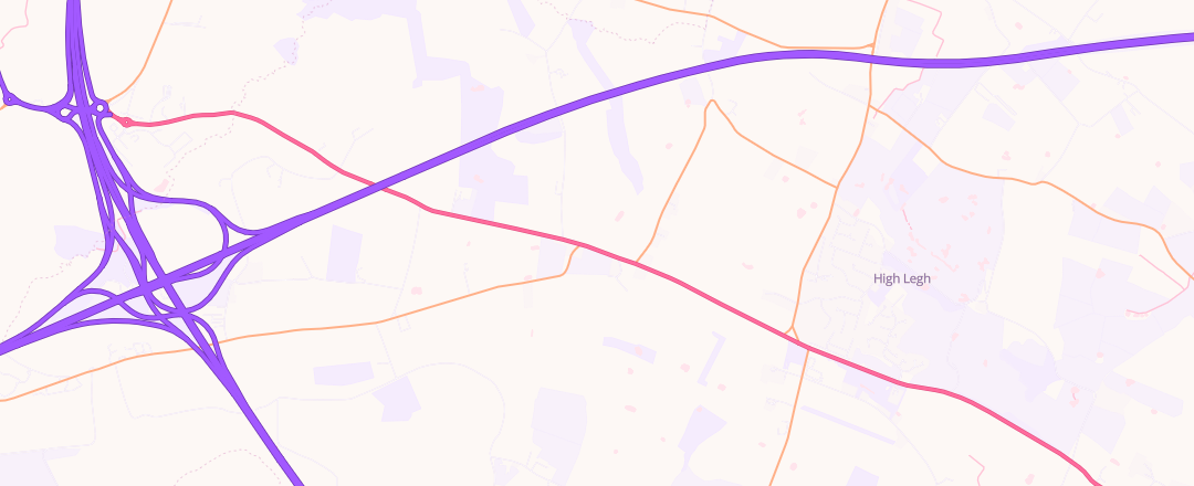 Map showing Orchard Service Station Ltd, Knutsford