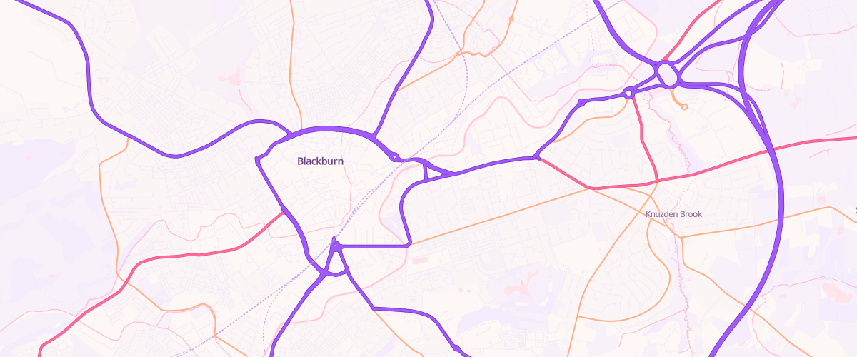 Map showing the location of Rosehill Service Station