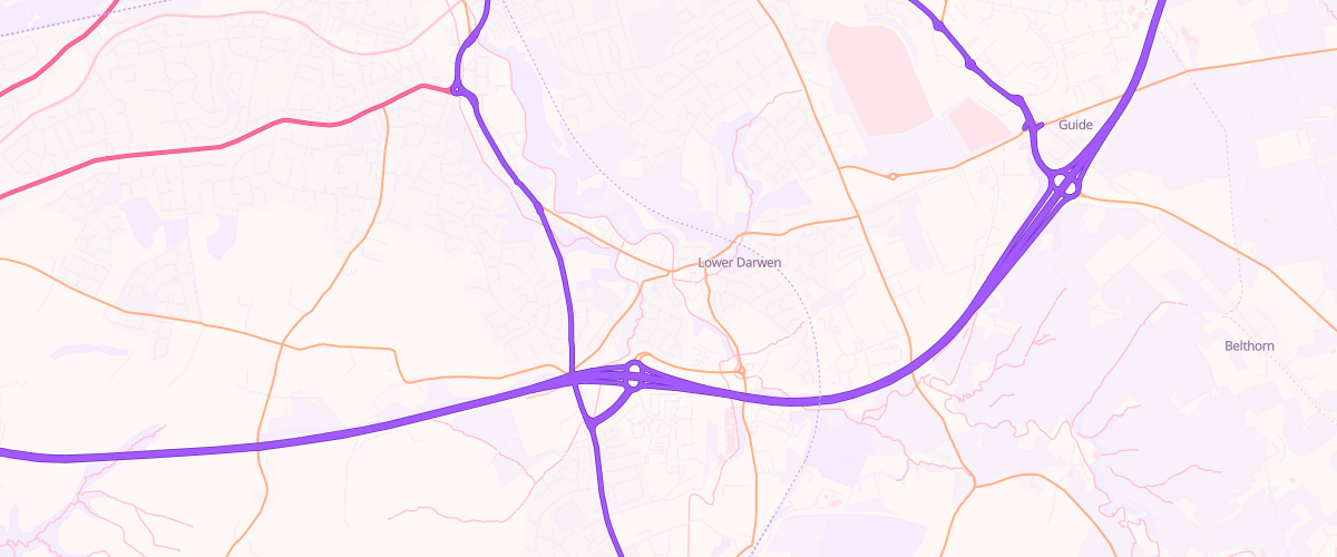 Map showing the location of Tottenham Road Garage Ltd