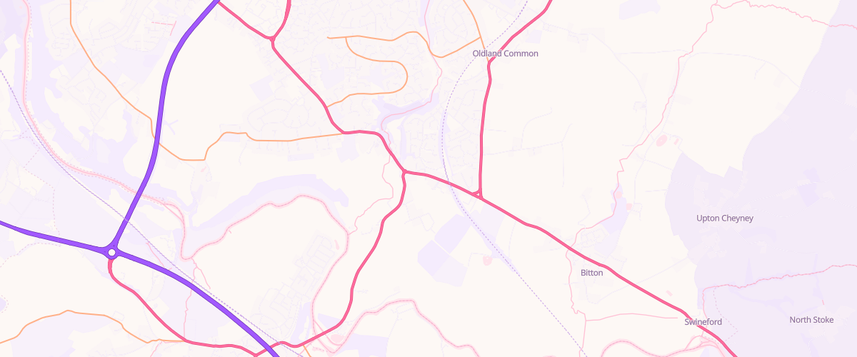 Map showing the location of Rontec Bristol
