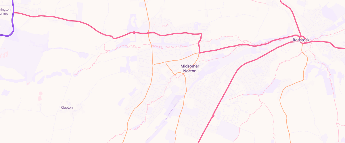 Map showing the location of Asda Norton Express Petrol