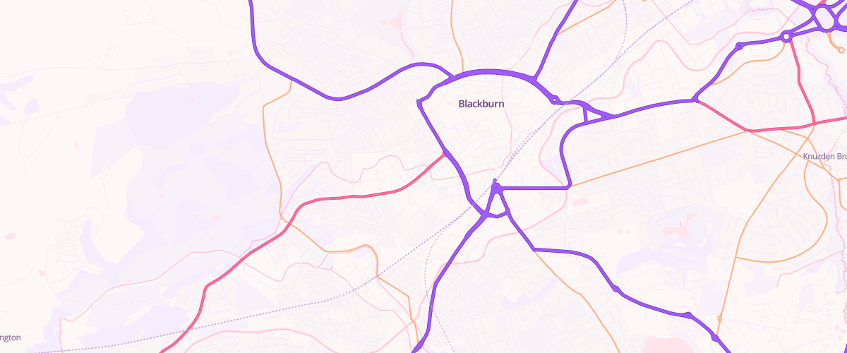 Map showing the location of Eg King Street Pfs