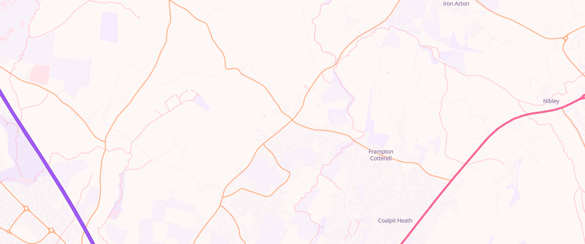 Map showing the location of Western Garage