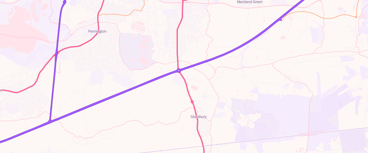 Map showing the location of Rontec Greyhound