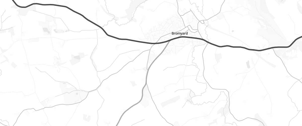 Map showing the location of Mapleleaf Express
