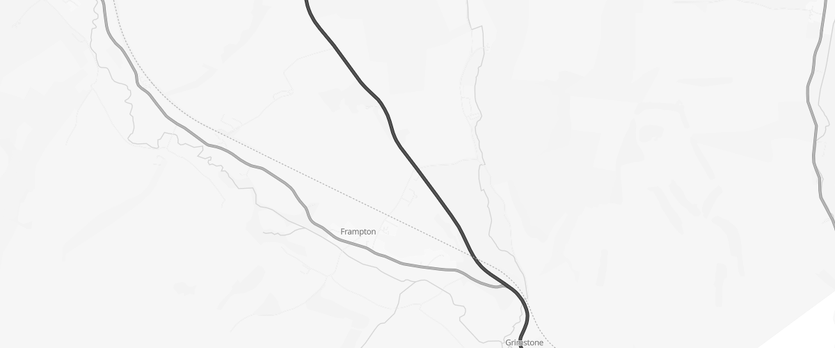 Map showing the location of Long Ash Service Station