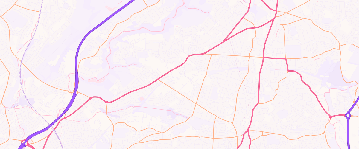 Map showing the location of Mfg Morrisons Bristol Fishponds