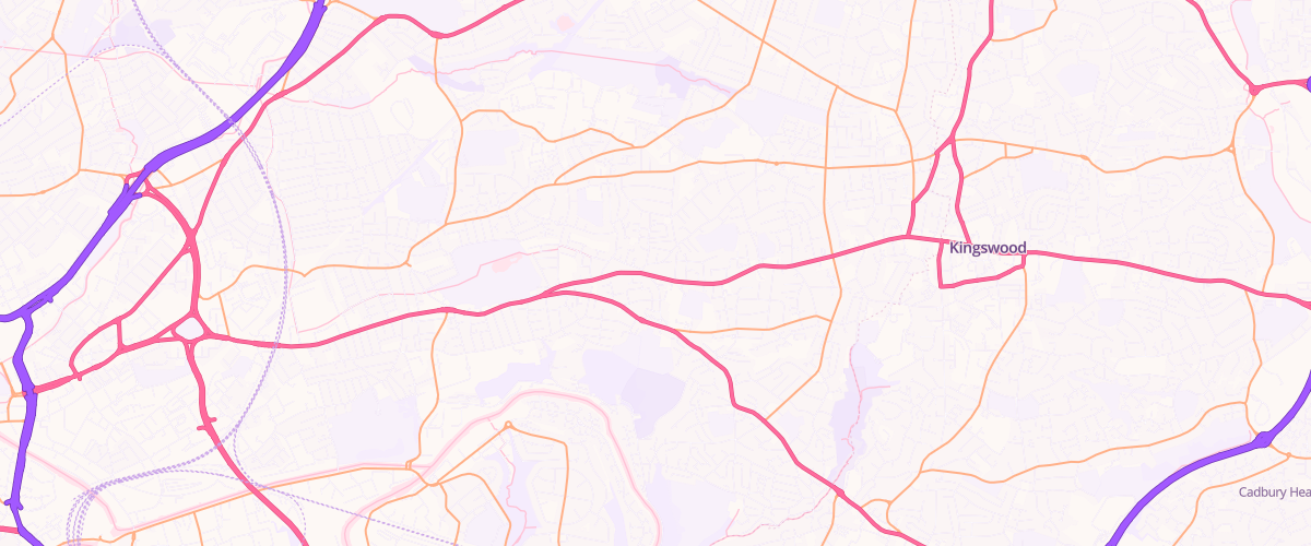 Map showing the location of Global Fuel Whiteway