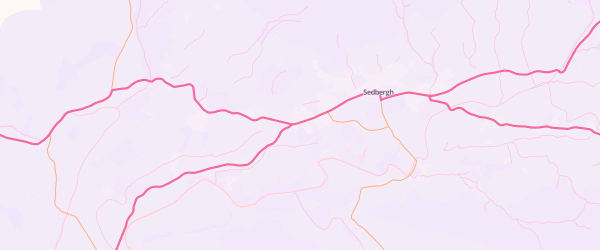 Map showing the location of D T Close