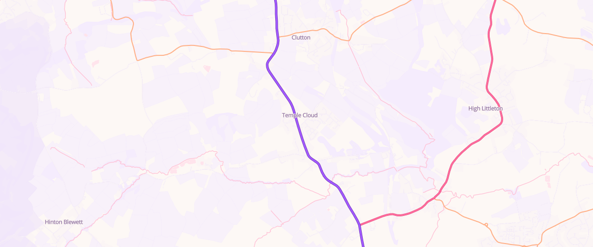 Map showing the location of Central Convenience Temple Cloud