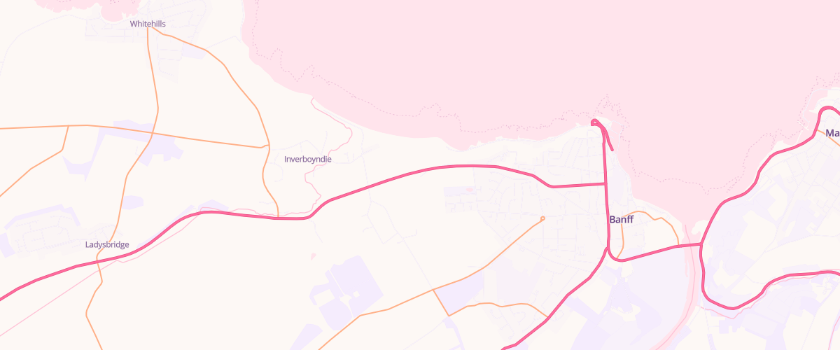 Map showing the location of Ascona Victoria Service Station