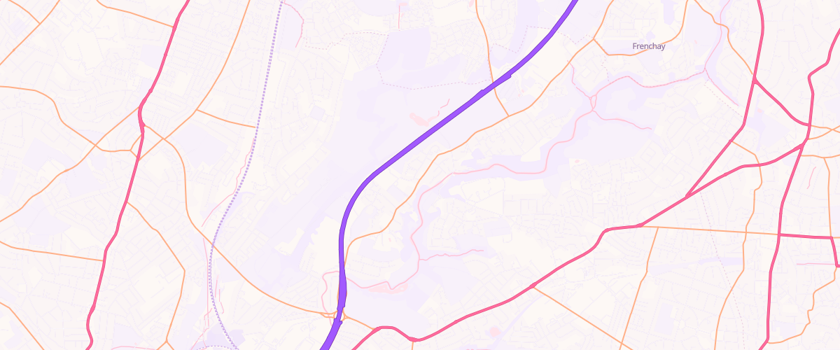 Map showing the location of Mfg Stapleton