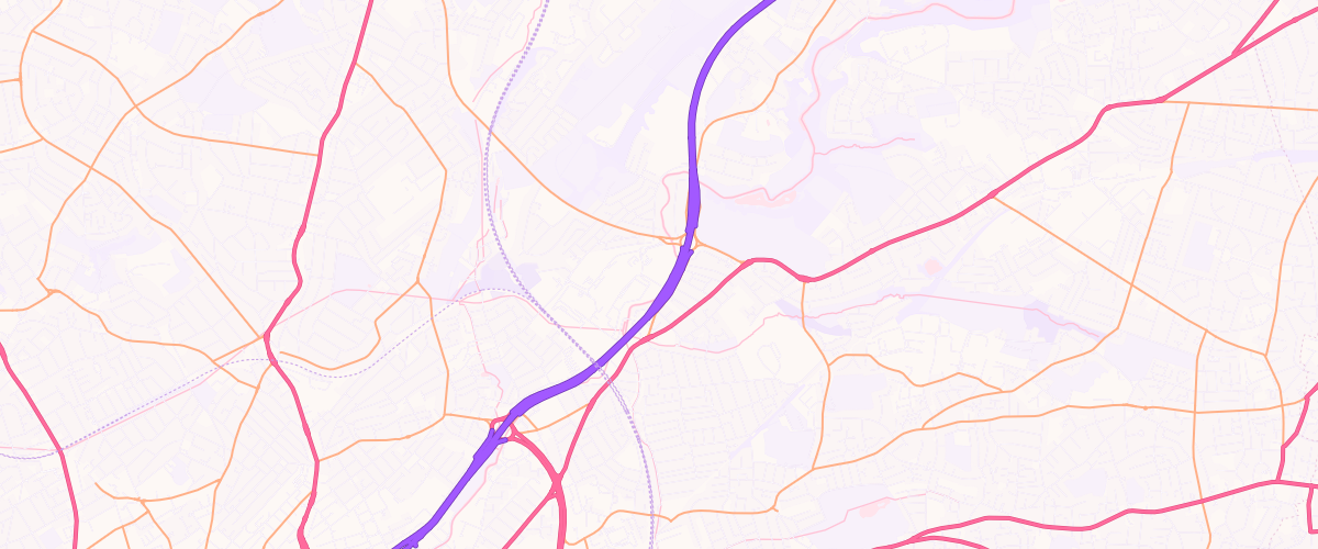 Map showing the location of Bristol E Extra Petrol