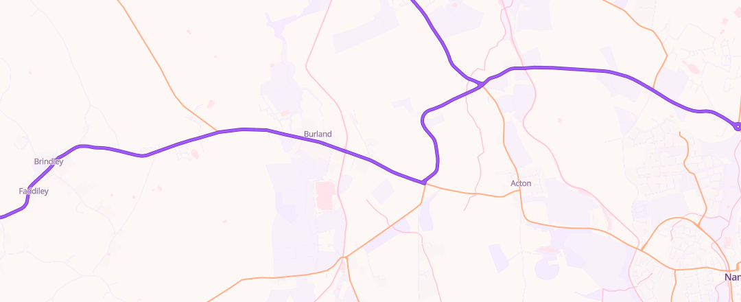 Map showing Rvm Repairs Limited, Nantwich