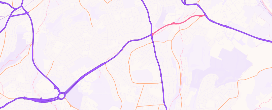 Map showing New Central, Bristol