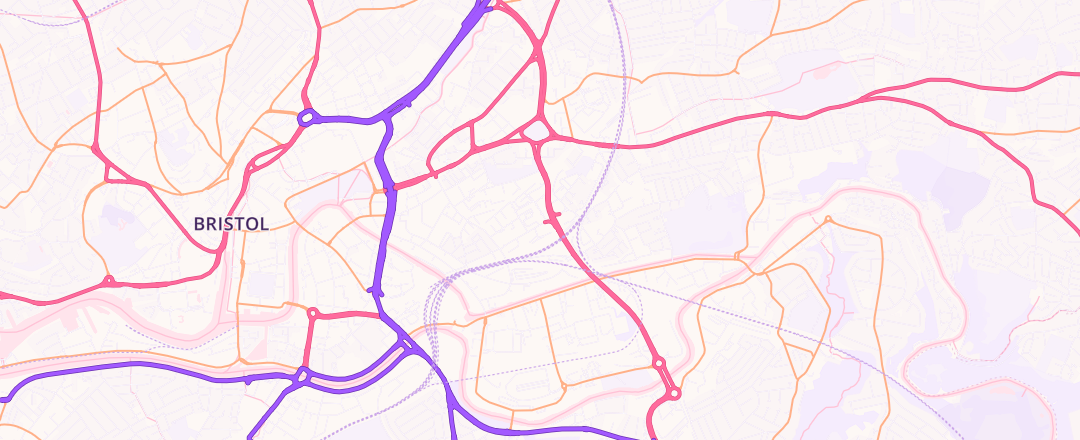 Map showing Formula One Auto Centres, Bristol