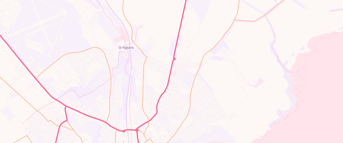 Map showing the location of Golden Lion Service Station