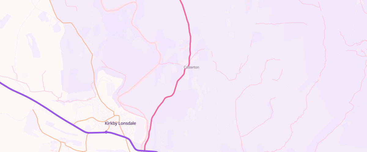 Map showing the location of Kaj A Hazlett
