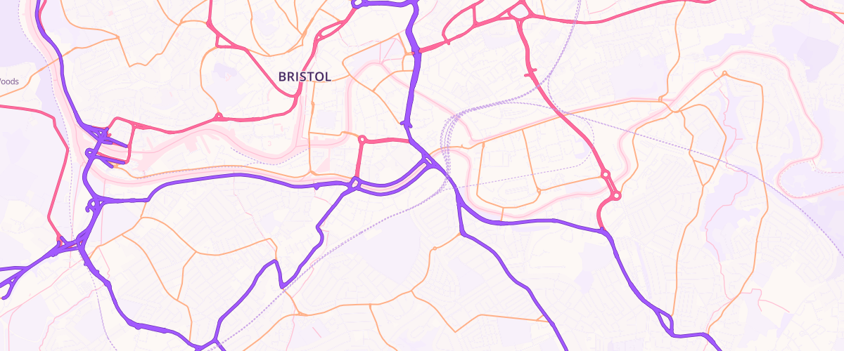 Map showing the location of Mfg York Road