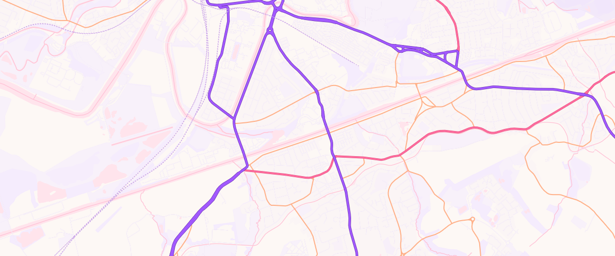 Map showing the location of Mfg Morrisons Warrington