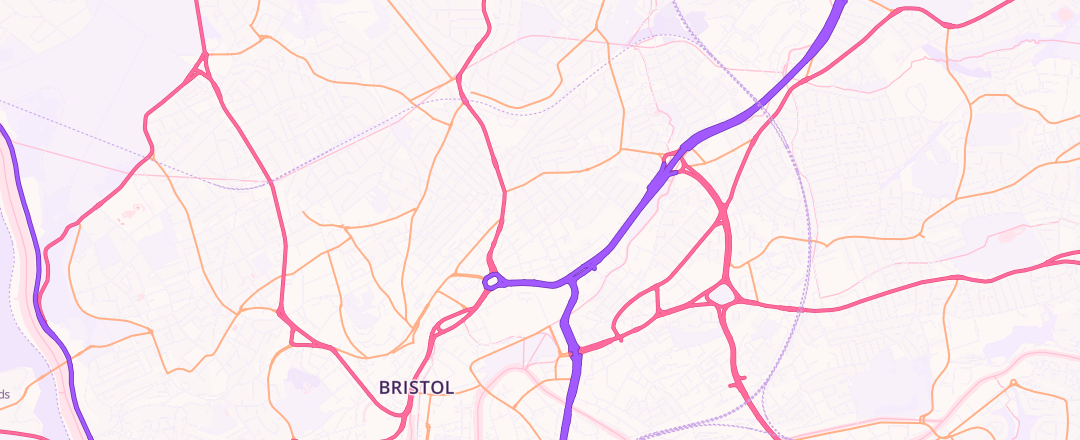 Map showing Cmr Mots, Bristol