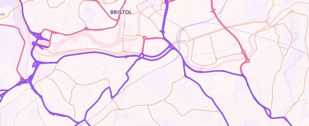 Map showing Vee W Services Limited, Bristol