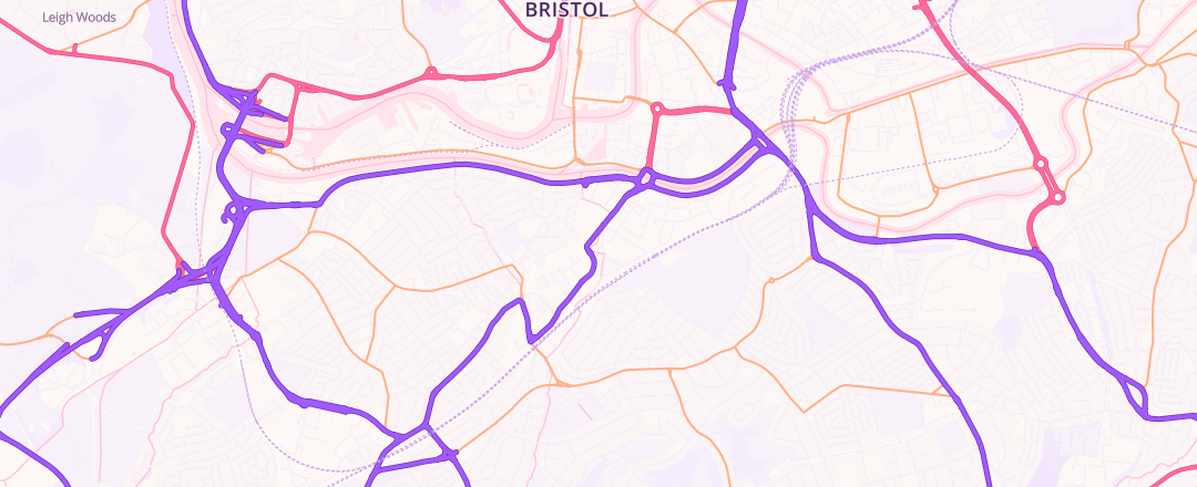 Map showing T D Garage Services, Bristol