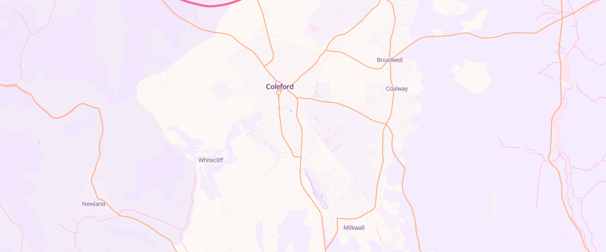 Map showing the location of Motorhouse Service Station