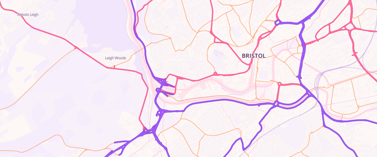 Map showing the location of Rontec Hotwells