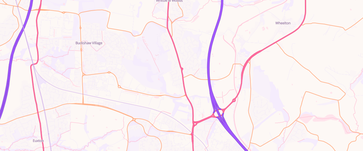 Map showing the location of Jubilee Garages Ltd