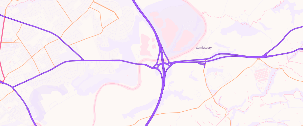 Map showing the location of Tickled Trout Services